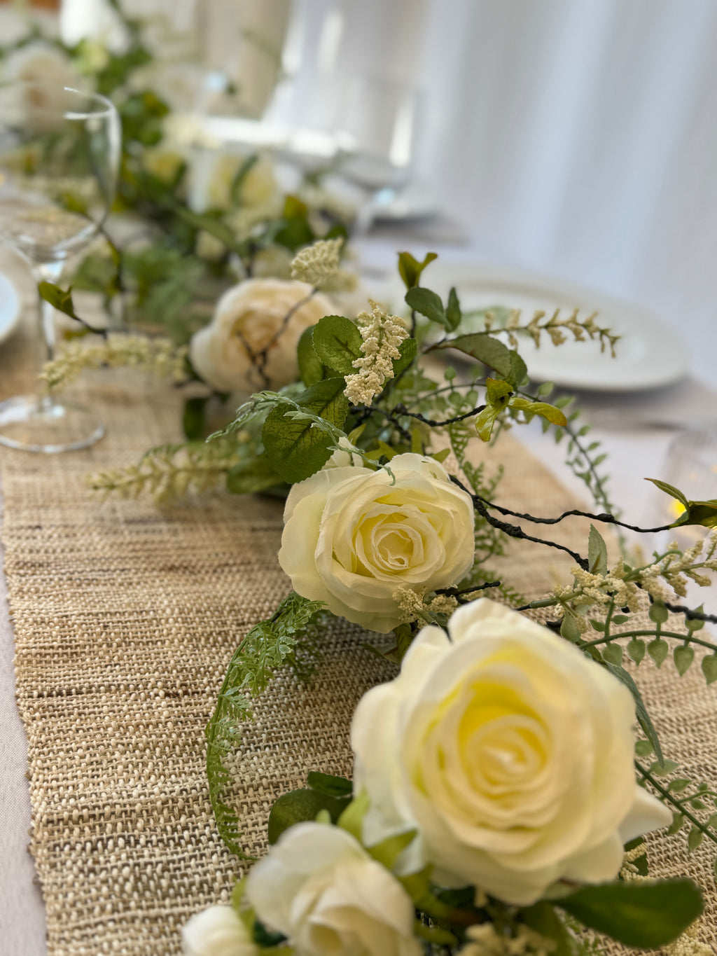 Addison Garland Centerpiece