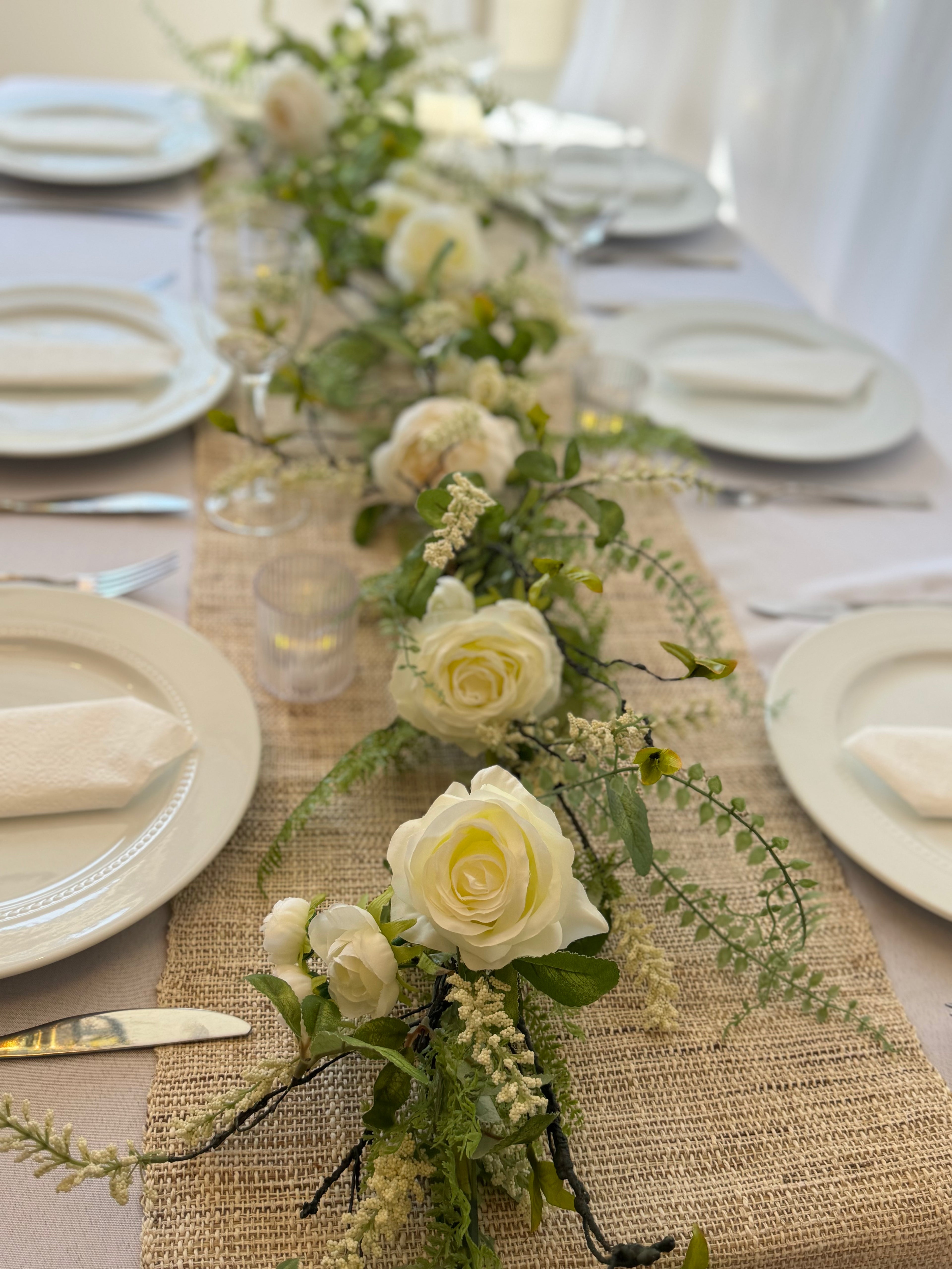 Addison Garland Centerpiece